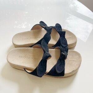 Jack Rogers Monica Double Bow Platform Sandal - 7.5